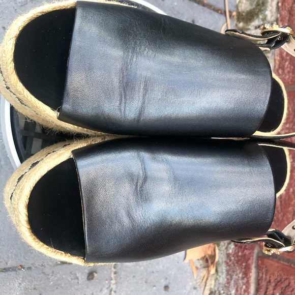 Tory Burch wedges summer sandals - Picture 9 of 11